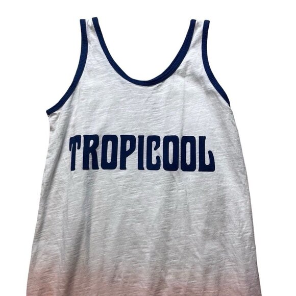 Tiny Whales Tropicool Tunic Tank / Coverup Girls Size 6 Years - Picture 2 of 3